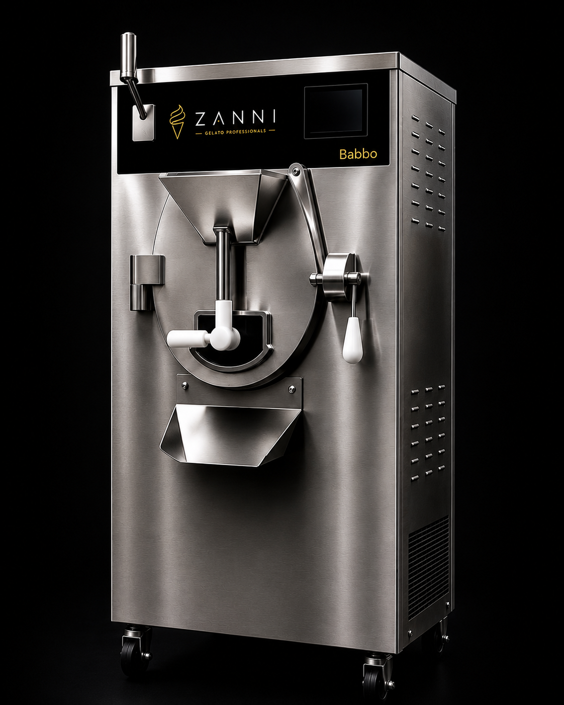 ZANNI Babbo batch freezer spec sheet