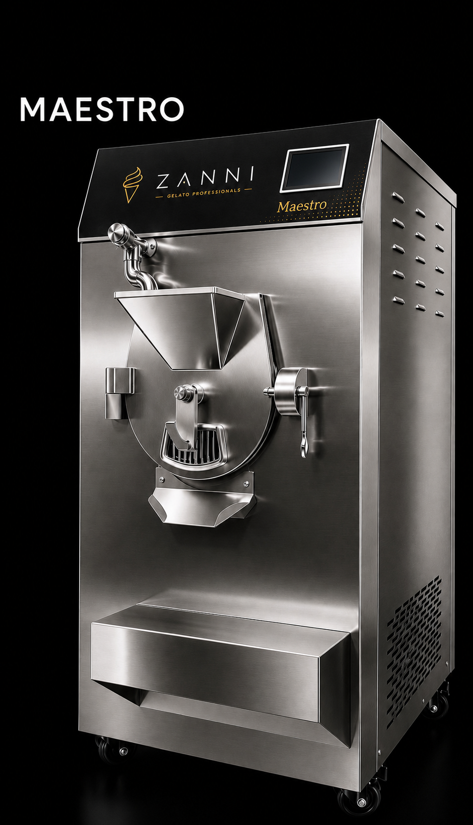 ZANNI Maestro batch freezer spec sheet